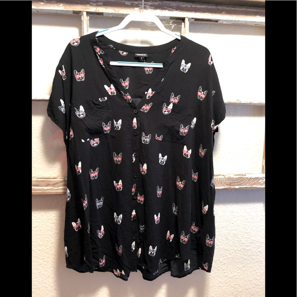 Bill dog blouse